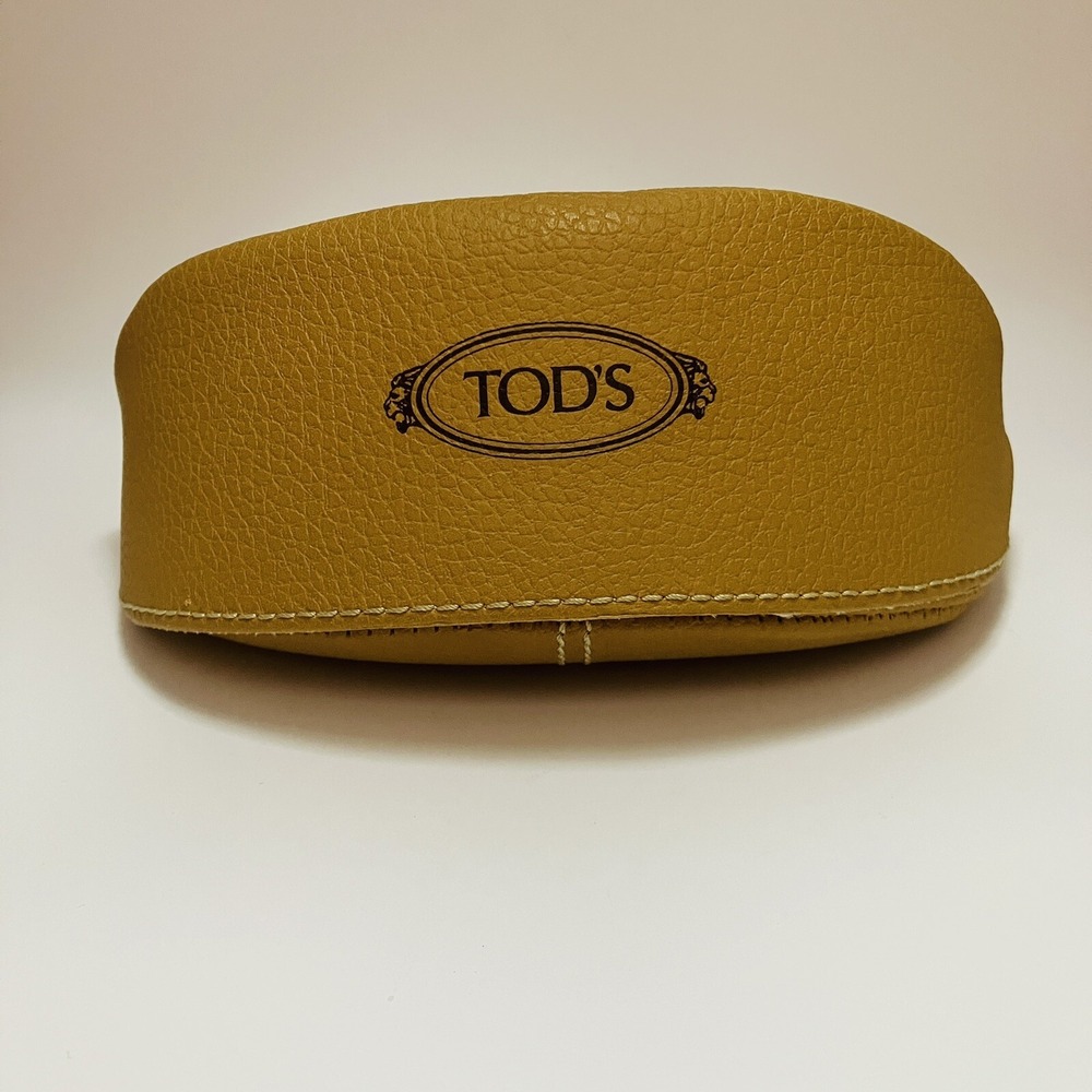 TODS Brown Sunglass Eyeglass‎ Hard Case ONLY, Genuine